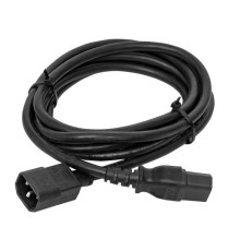 Кабель питания TERACOM для PDU C13 - C14 сеч. 3х1.5кв.мм 250В 10А 2.0м EKF TRC-PCA-C13-C14-2M