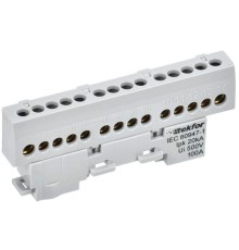 Шина L "фаза" изол. на универс. держ. 6х9-14-Ср TEKFOR IEK TF-NN10-14-KL-K03