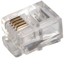 Джек тел. 6P-4C (уп.100шт) PROCONNECT 05-1012-3
